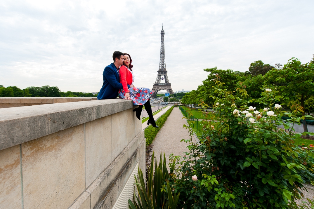 ensaio fotografico romantico em paris